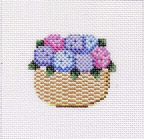 Nantucket Basket w/Hydrangea