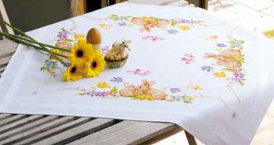 Rabbits Tablecloth
