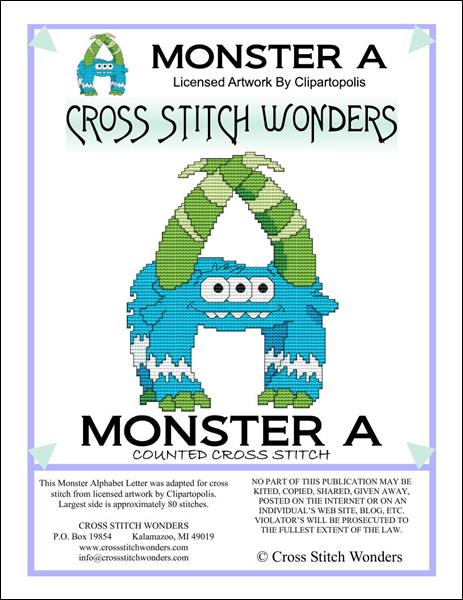 Monster Letter A