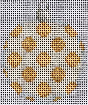 Gold Coin Dot Mini Ball Ornament