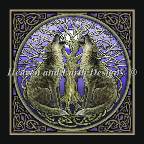 Moon Gazing Wolves