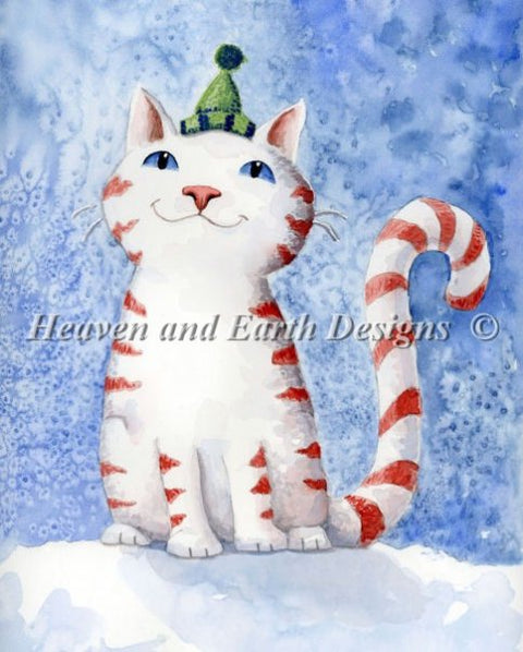 Candy Cane Cat
