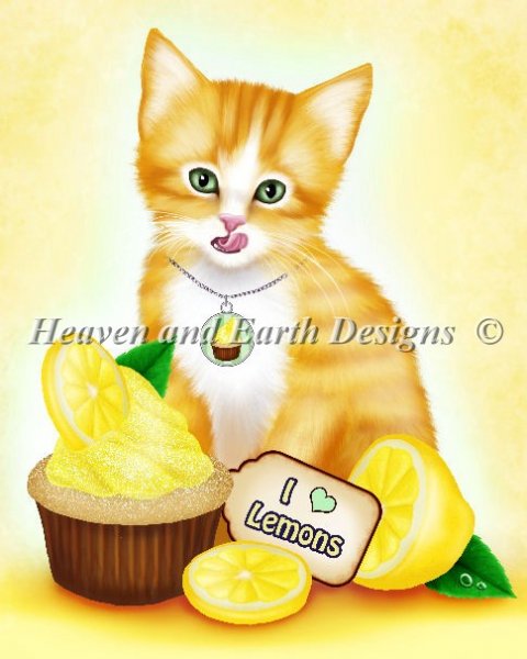 Lemon Cupcake Kitten