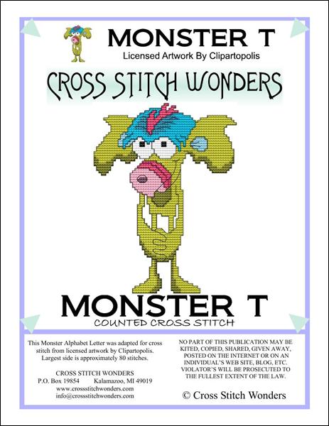 Monster Letter T