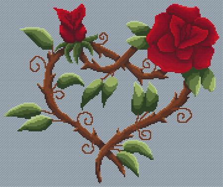 Flowered Heart