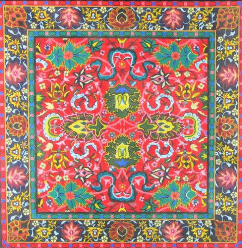 Lush Red Pattern