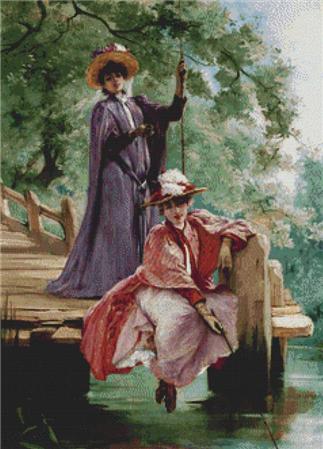 Elegant Ladies Fishing