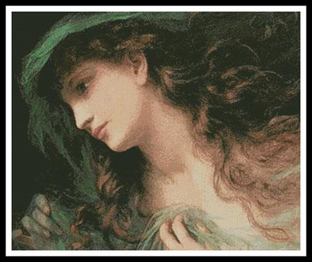 Head of a Nymph - Large  (Sophie Anderson)