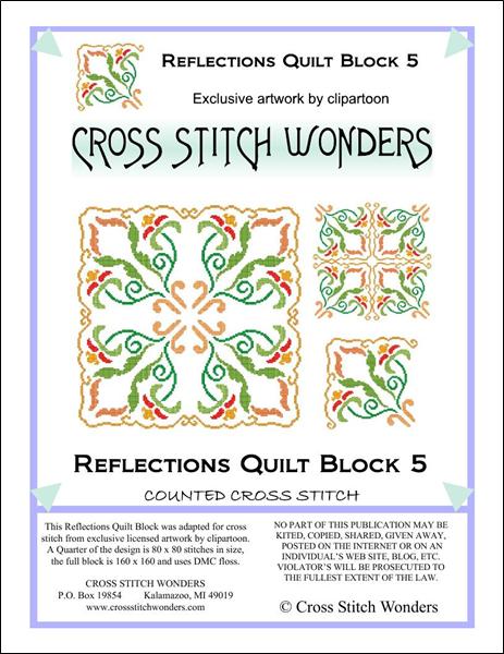 Reflections Quilt Block 5