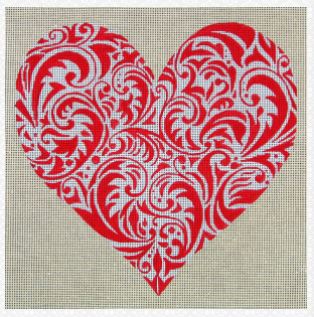 Scrolled Heart
