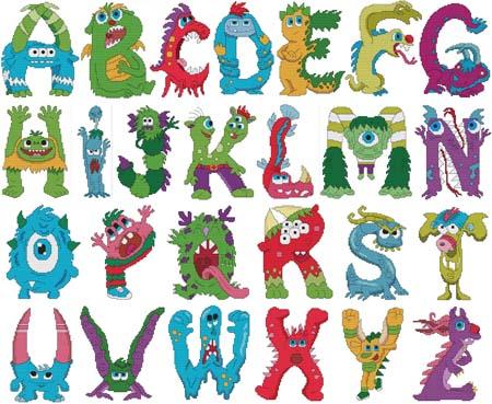 Monster Alphabet