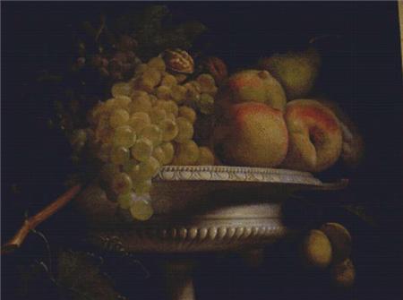 Fruits In An Alabaster Cup