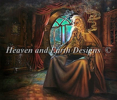 Gandalf at Bag End