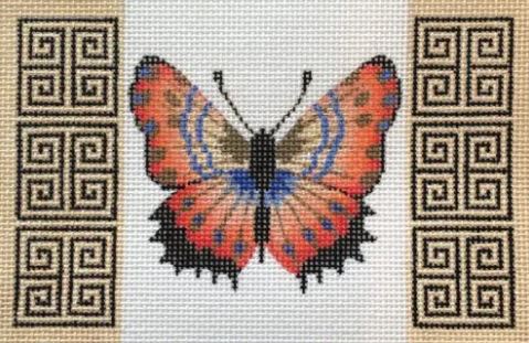 Butterfly w/Greek Key