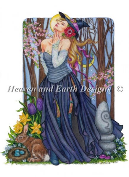 Spring Solstice Witch