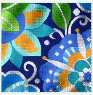 Blue Pinwheel Mini 