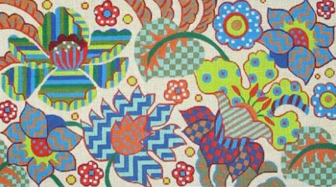 Patterned Flowers 