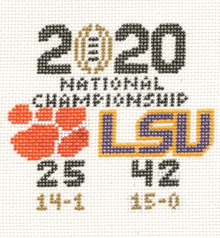 LSU Championship Score