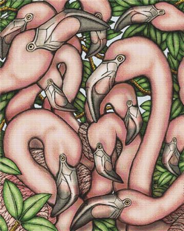 Flamingo Flock