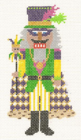 Mardi Gras Reveler Nutcracker