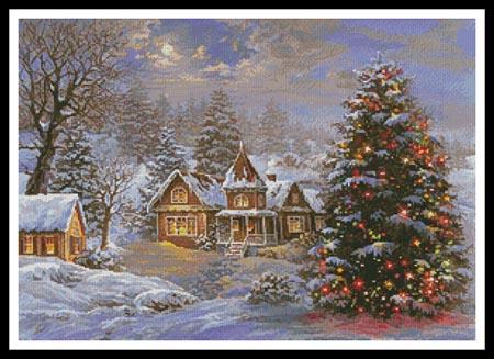 Happy Holidays Painting  (Nicky Boehme)