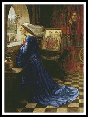 Fair Rosamund  (John William Waterhouse)