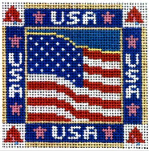 Small Seasonal Square - Flag