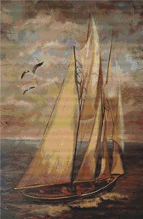 Sailboat Painting