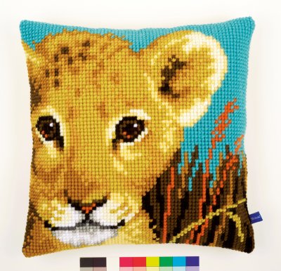 Lion Cub Cushion