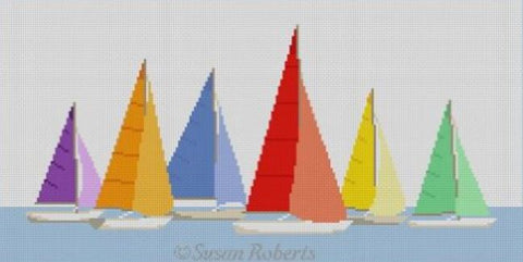 Resting Sailboats