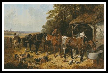 End of a  Long Day  (John Frederick Herring Jnr)