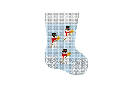 Snowmen Mini Stocking