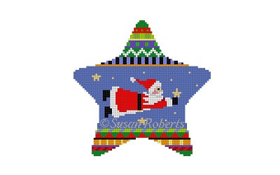 Star - Flying Santa