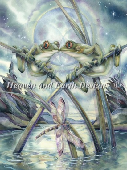 Frogs Kissing