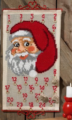 Santa Face Advent Calendar