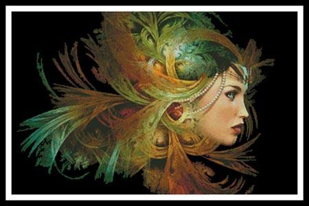 Lady With Elegant Headdress  (Atelier Sommerland)