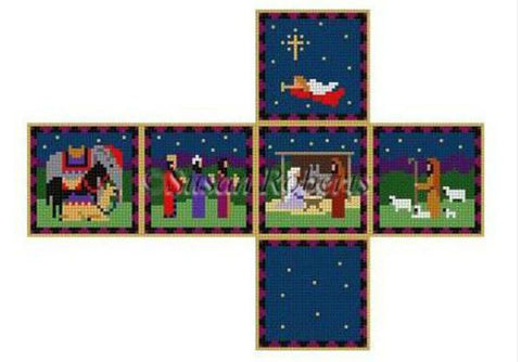 Nativity - Cube Ornament
