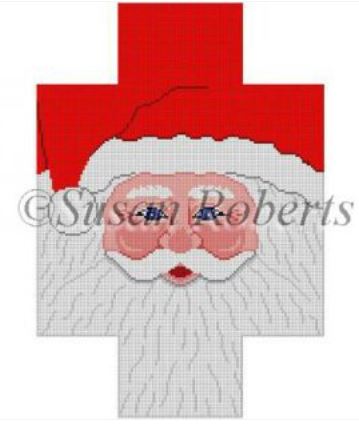 Santa Face Brick Cover