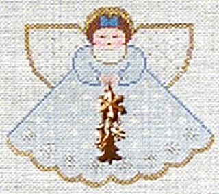 Winter Holiday Angel w/Charms