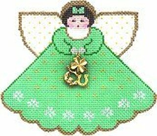 Luck O the Irish Angel w/Charm
