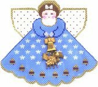 July Patriotic Angel w/Charm