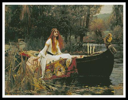 Lady of Shalott, The  (John William Waterhouse)