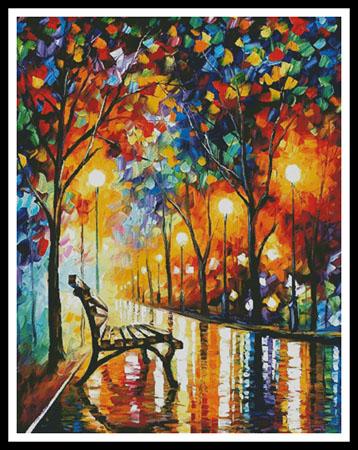Loneliness of Autumn (Large)  (Leonid Afremov)