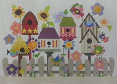 Deeva's Birdhouse Garden