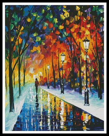 Frozen Path (Large)  ( Leonid Afremov)