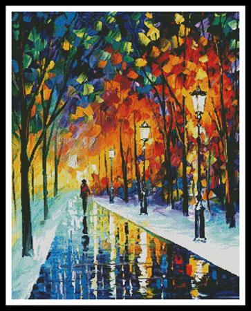 Frozen Path (Regular)  (Leonid Afremov)