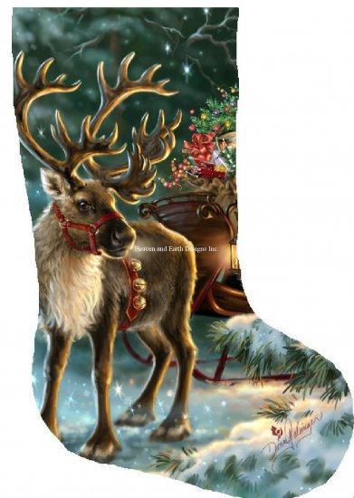 Stocking The Enchanted Christmas Reindeer