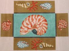 Nautilus Shell Brick Cover II