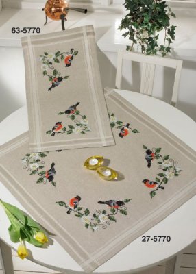 Bullfinch Table Runner (Top)