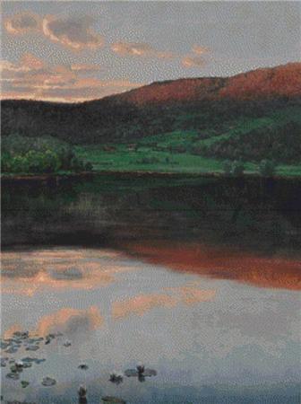 Evening Landscape in Eggedal